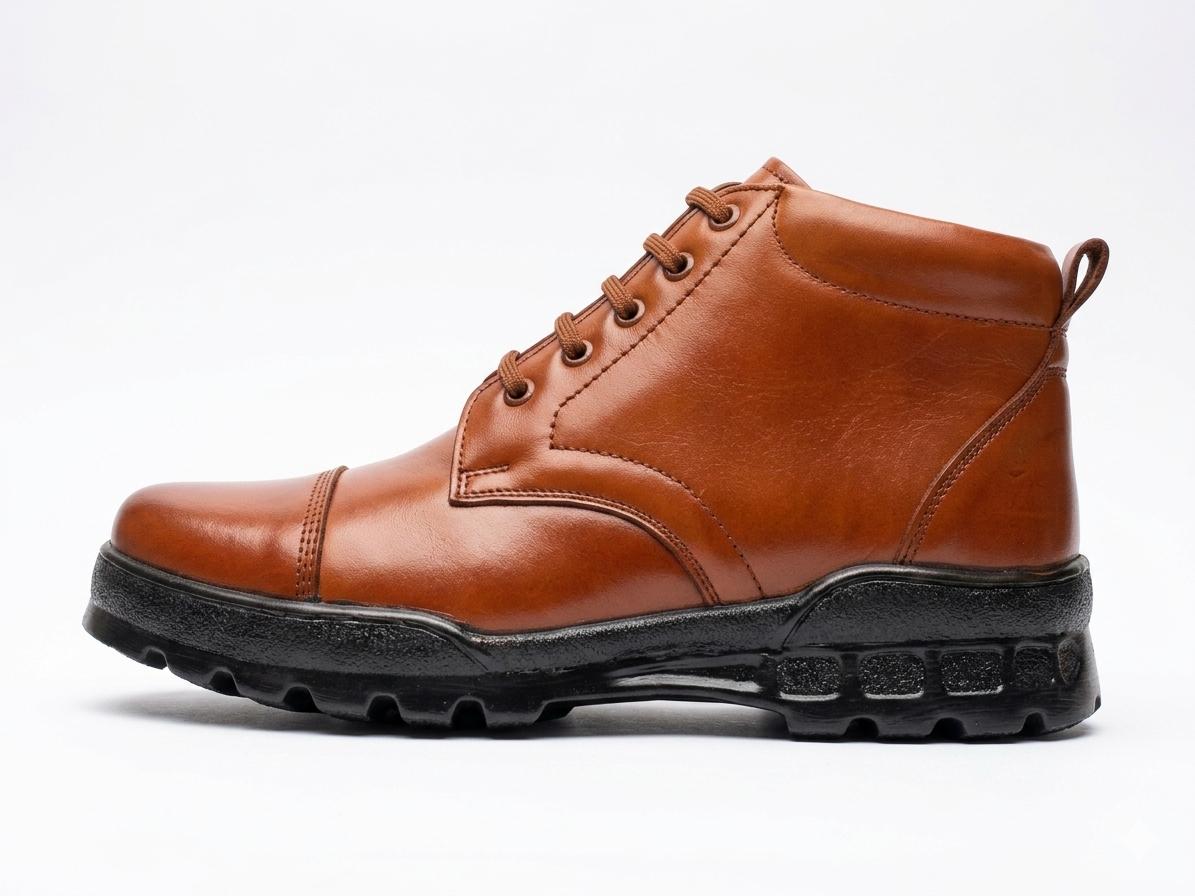 Classic Tan Rugged Ankle Boots