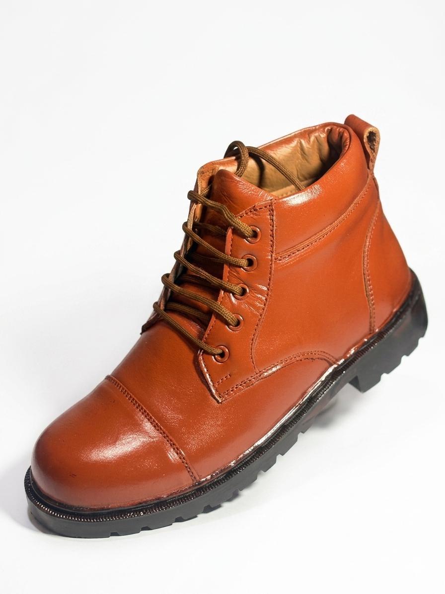 Classic Tan Cap Toe Ankle Boots